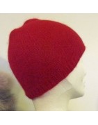 hermès 40% angora Petit Bonnet rouge